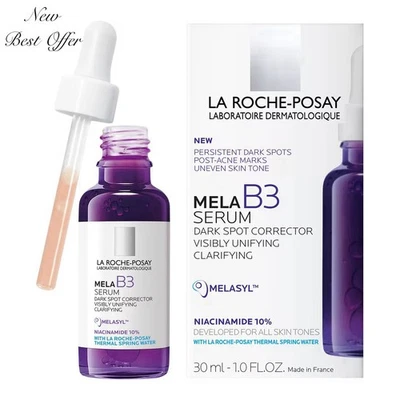 NEW La-Roche-Posay Mela B3 Anti Dark Spot Serum Melasyl + Niacinamide 30ml - Image 1 of 4