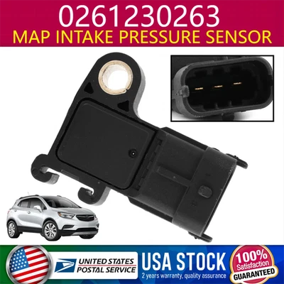 Sensor de mapa OEM 0261230263 para Chevrolet Cruze Trax Buick Encore 2011-2017 1,4 L Foto 1 de 4