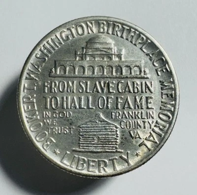 1946 US Mint silver half dollar, Booker T Washington Commemorative -0501 - Image 1 of 2