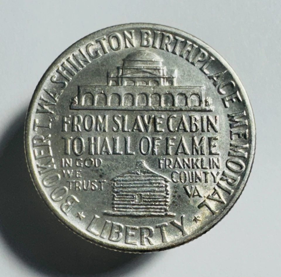 1946 US Mint silver half dollar, Booker T Washington Commemorative -0501 - Image 1 of 2