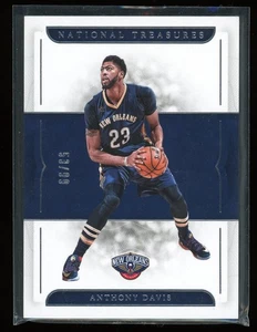 Panini National Treasures Anthony Davis Base 2016-17/99 - Imagen 1 de 2