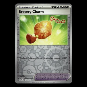 1x Bravery Charm Lot 173 Scarlet Violet Series Paldea Evolved Pokemon Cards Set - Picture 1 of 4