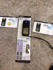 Garmin GPS 72 Personal Navigator Handheld GPS Navigator EUC Tested Working - Picture 1 of 6