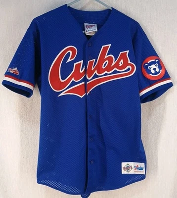 Vintage Chicago Cubs Sosa 21 Diamond Collection Majestic MLB Jersey Size M USA - Image 1 of 4