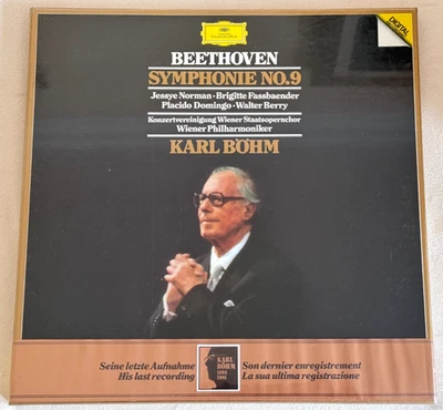 KARL BOHM Beethoven Symphony No.9 1981 ED1 DGG DIGITAL 2LP BOX MINT SEALED - Image 1 of 3