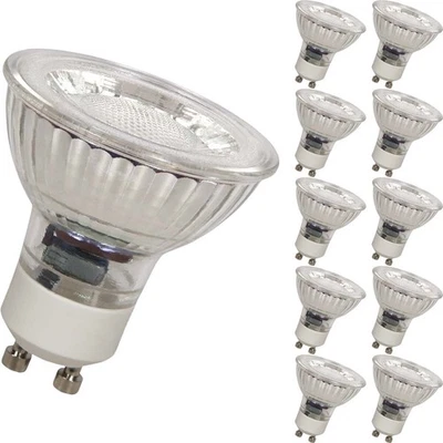 6/10X 7W GU10 LED Strahler Glas Spot Leuchtmittel hell wie 50W Halogen Spar-Set - Bild 1 von 3