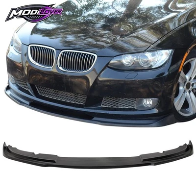 Se adapta a 07-11 BMW E92 E93 Serie 3 2 puertas estilo h parachoques delantero barbilla labial PU sin pintar Foto 1 de 4