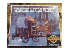 Wagon Masters Model Kit Wagons of the Old West Craft Master Open Box - Bild 1 von 4