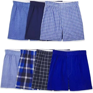 Ropa interior boxer Fruit of the Loom para niño, paquete de 7 tejidos surtidos, pequeños 6-8 - Imagen 1 de 2