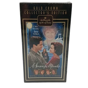 Vintage Hallmark A Season For Miracles VHS Gold Crown Collector's Edition Movie - Picture 1 of 3