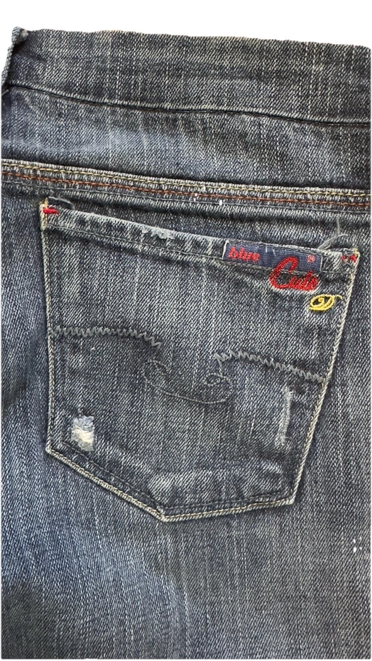 Blue Cult Deluxe Womens Size 28 Low Rise Boot Cut. y2K  Vintage 2000s - Image 1 of 4