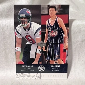 2002-03 UD SuperStars #273 David Carr/Yao Ming - Picture 1 of 2