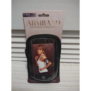 + re Spin by Halle Berry Fitness Collection: Exercise Armband Black extra pouch - Photo 1 sur 9