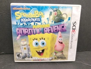 SpongeBob Schwammkopf: Plankton's Robotic Revenge (Nintendo 3DS) Cart & Case - Bild 1 von 3