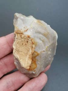 Middle Paleolithic Neanderthal Mousterian knife and drill North of France - Picture 1 of 15