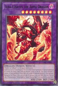 Alba-Lenatus the Abyss Dragon - CH01-EN045 - NM - Ultra Rare - 1st ed - Yugioh - Picture 1 of 1