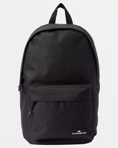 QUIKSILVER THE POSTER RUCKSACK BÜCHERTASCHE SCHULRANZEN SCHWARZ NEU MIT ETIKETT - Bild 1 von 4
