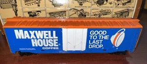 Tyco HO Scale No. 374-D Maxwell House Coffee Freight Box Car **no Box - Picture 1 of 7