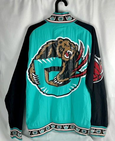 Vancouver Grizzlies Mitchell & Ness Authentic NBA Warm-Up Jacket memphis jersey Cover