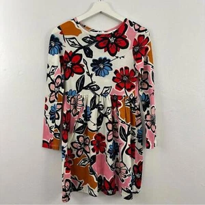 Hanna Andersson Women’s Floral Skater Dress Size 140 - Picture 1 of 6