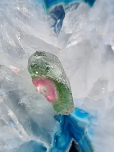 Paraiba Wassermelonenturmalin Kristall (E43) - Bild 1 von 9