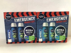 2 x NIVEA EMERGENCY FRESH WASH KIT Sets - Picture 1 of 4