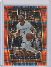 Ziaire Williams Rookie Card 2021-22 Select Concourse Level Orange Shimmer Prizm