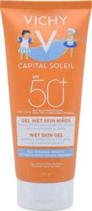 Gel protector solar impermeable para niños Vichy Capital Soleil para cara y cuerpo FPS50+ - Imagen 1 de 2