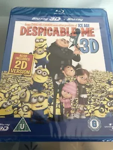 DESPICABLE ME 3D****BLU-RAY****REGION B****NEW & SEALED - Picture 1 of 3