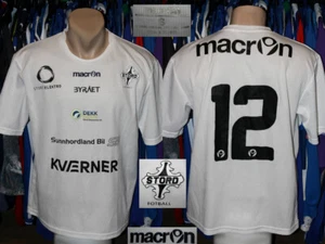 Stord Fotball (Norway) Macron #12 Jersey Shirt Trikot Top Maillot Camiseta - Picture 1 of 5
