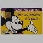 Disneyland Paris Resort Phone Card France Disney Casting Center Mickey Mouse