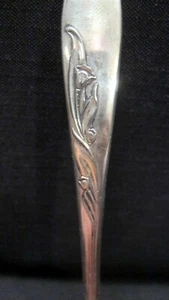 Carlton Silverplate ~ Cherie Pattern ~ Cream Soup Spoon - Picture 1 of 2
