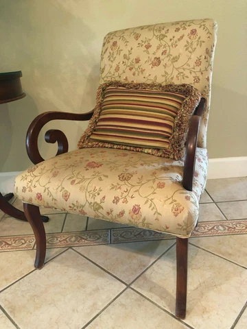 Antique Lincoln Rocker and Chair Set Cover