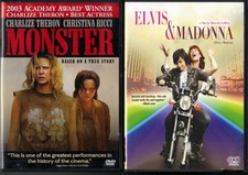 Monster (DVD, 2004) & Elvis & Madonna (DVD, 2012) - 2 Lesbian Relationship DVDs