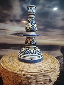 Vintage marokkanischer Kerzenständer/Lampenfuß 27 cm hoch - Bild 1 von 8