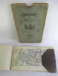 1836 GUIDE par la SUISSE, 72 Maps of Switzerland in Original Slipcase - Picture 1 of 8