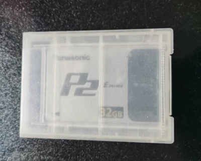 Panasonic E Series 32GB P2 Memory Card  AJ-P2E032XMC Made in Japan - Image 1 of 4