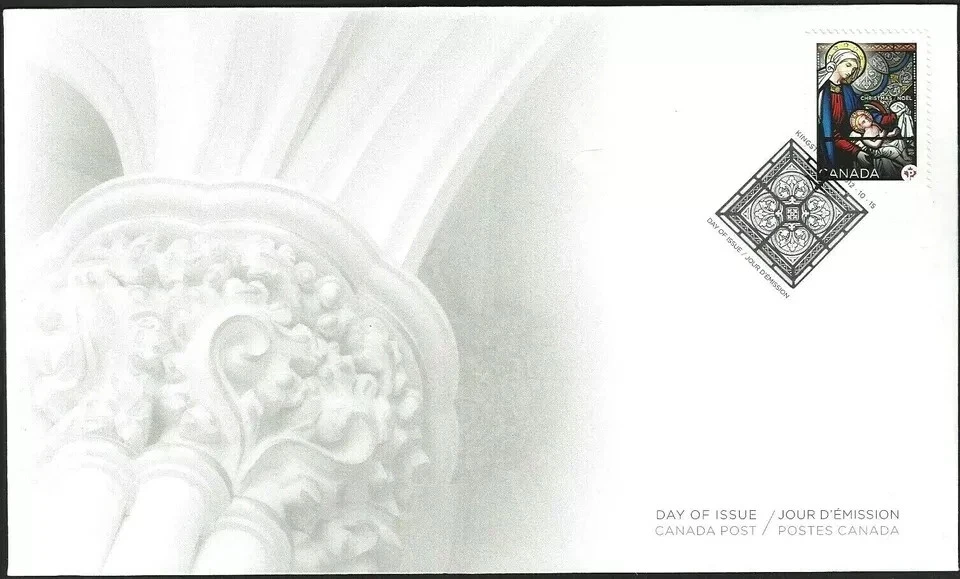 Canadá - FDC - 2582 - Vidrieras de Navidad - 2012 Foto 1 de 1