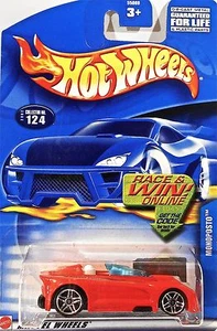 Hot Wheels 124 Monoposto, Variante Raggi PR5, Corsa e Vittoria 2002, Auto e Scheda Come Nuova - Foto 1 di 2