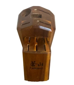 Bloque de cuchillos de madera de acacia Cangshan para juegos de cuchillos de 12 piezas - Imagen 1 de 6