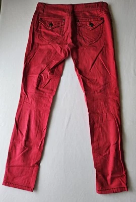 Pantalones de mezclilla para mujer Request Brand de pierna ajustada talla 5/27 Foto 1 de 4