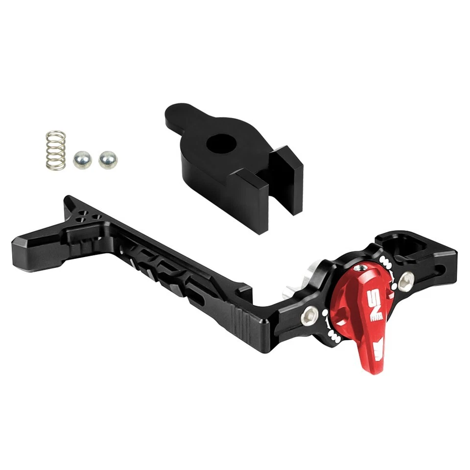 CNC Lightweight Selector Switch Side Charging Handle Kit (BLACK)-Action Army AAP - Image 1 of 1