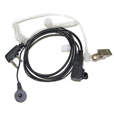 HQRP 2 Pin Auricular Micrófono para Kenwood TK-3360, TK-3400, TK-3402, TK-5220 - Image 1 of 4