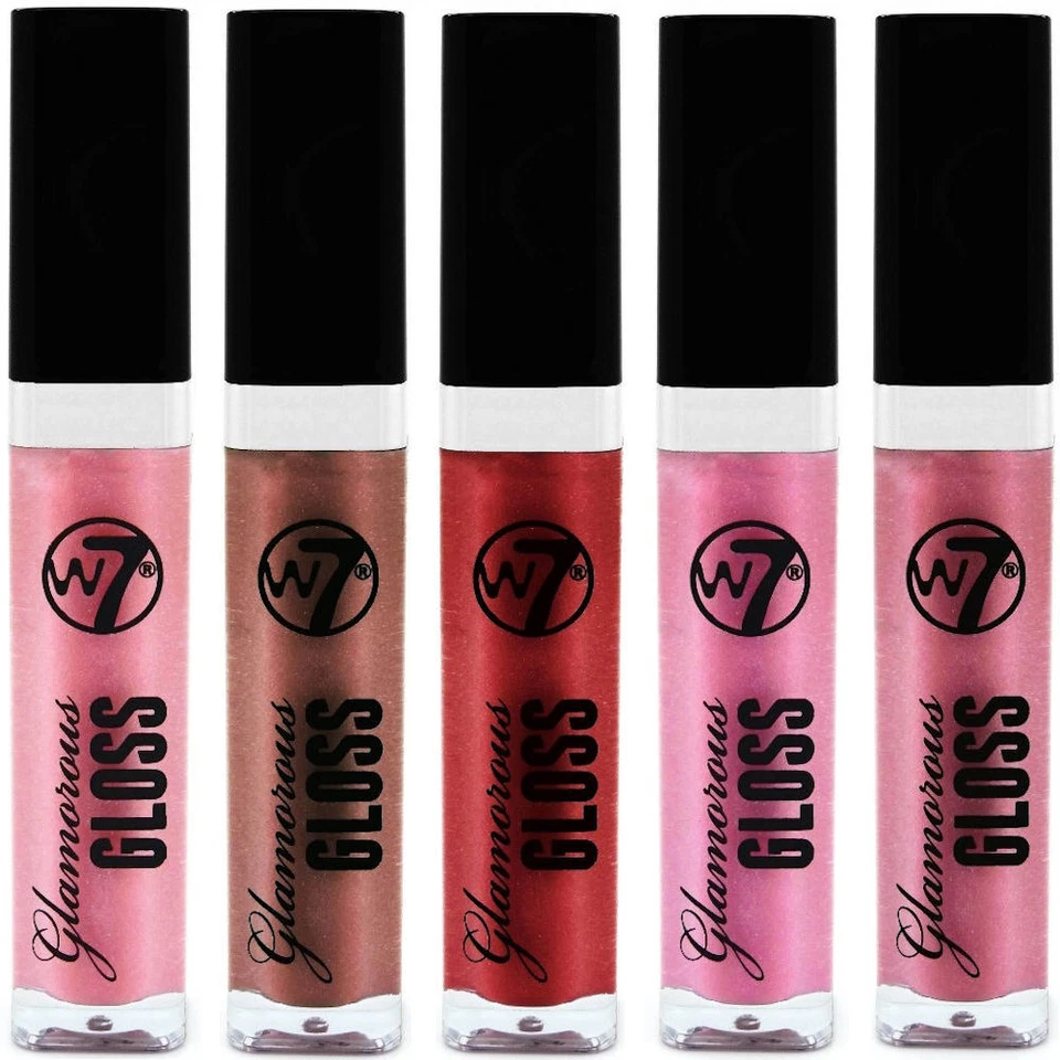 W7 Cosmetics Glamorous Gloss Lipgloss - Lips Shiny Glossy Colour Wand Smooth - Image 1 of 1