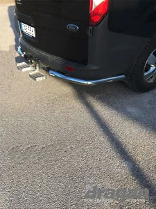 Rear Corner Bars + LEDs For Ford Transit Tourneo Custom 2018-2023 Accessories - Picture 1 of 8