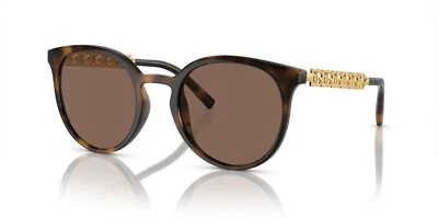 Очки солнцезащитные Dolce & Gabbana DG 6189U Havana/темно-коричневые (502/73) - Изображение 1 из 4