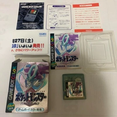 Game Boy Color Pokemon Crystal Version Game Boy Color Pokemon Crystal Version - Image 1 of 4