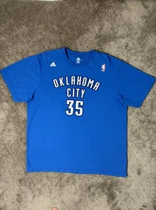Vintage Mens Tshirt NBA Oklahoma City DURANT #35 American Basketball Size XXL - Picture 1 of 8