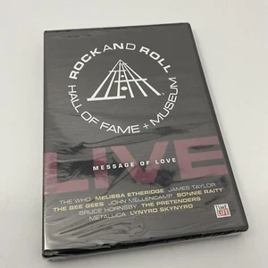 Rock & Roll Hall of Fame + Museum (DVD, 2009) Message Of Love Live! - Imagen 1 de 4