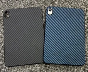 Matte Armor Back Cover Genuine Real Carbon Fiber Aramid Slim Case fr iPad Mini 6 - Picture 1 of 12
